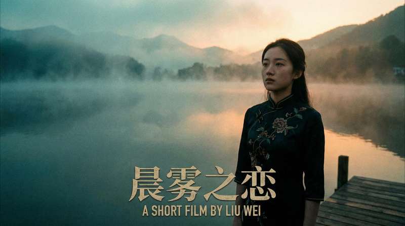 窗边做爱原创影视视频-湖畔晨曦