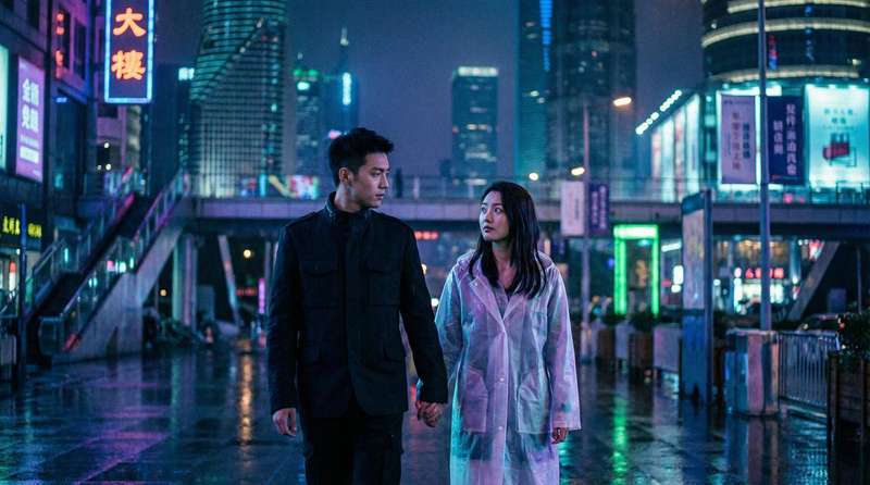 窗边做爱都市情感视频-霓虹之约